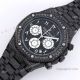 Solid Black Audemars Piguet Royal Oak Iced Out Replica Watch 15400 (8)_th.jpg